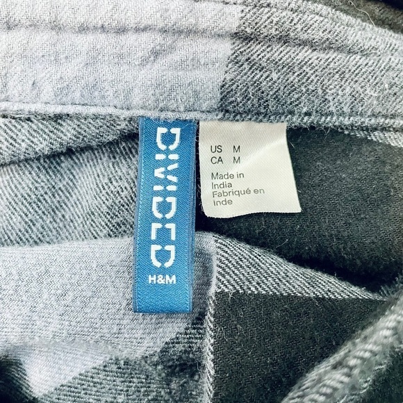 Divided Plaid Button-down Long Sleeve Shirt - Picture 8 of 10